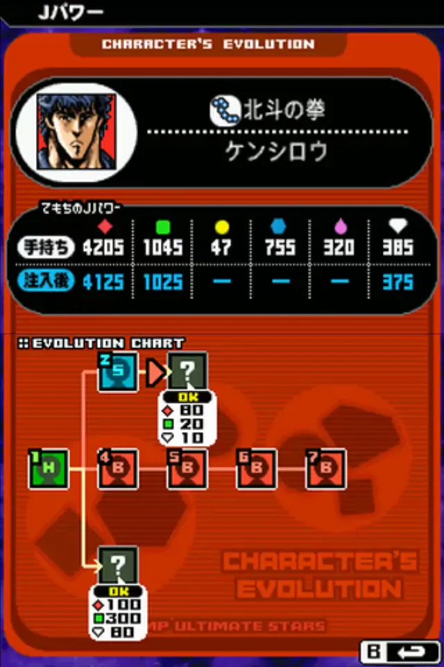 JUMP ULTIMATE STARS (ジャンプアルティメットスターズ