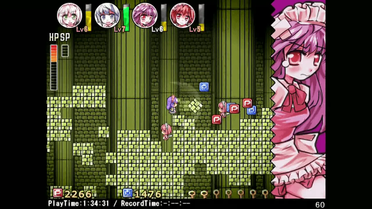 『メイドさんクライシス』のゲーム画面