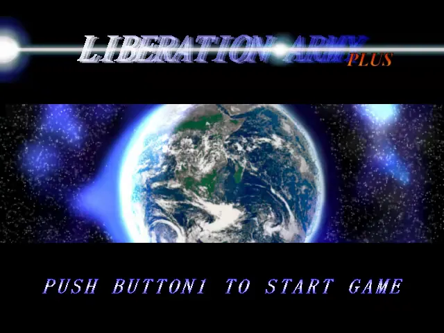 『LIBERATION ARMY PLUS』のゲーム画面