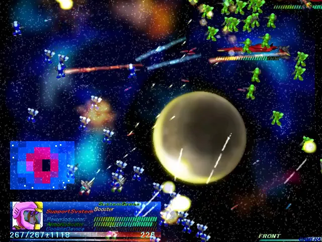 『LIBERATION ARMY PLUS』のゲーム画面