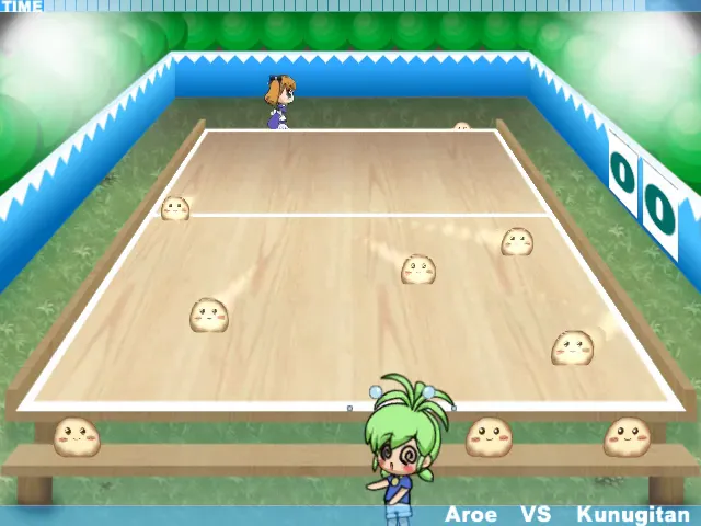 『しあわせウォーズ』のゲーム画面