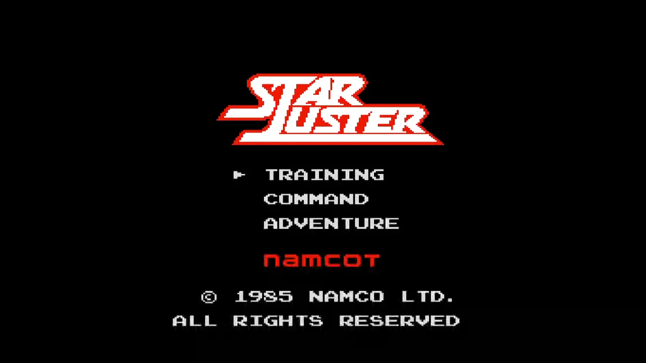 『スターラスター』のゲーム画面