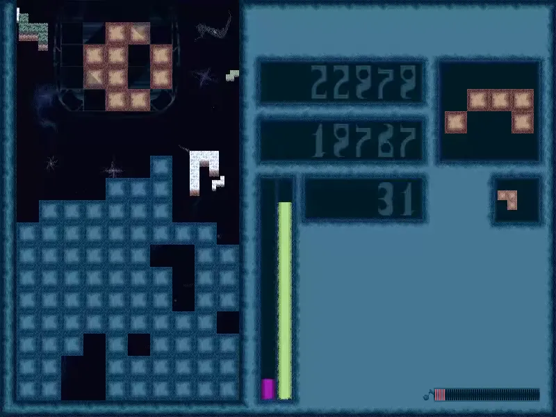 『パズルゲーム』のゲーム画面