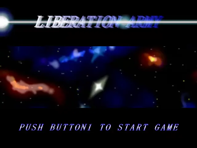 『LIBERATION ARMY』のゲーム画面