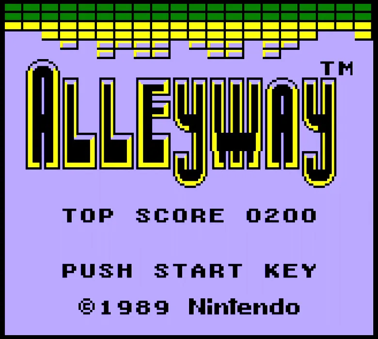 『アレイウェイ』のゲーム画面