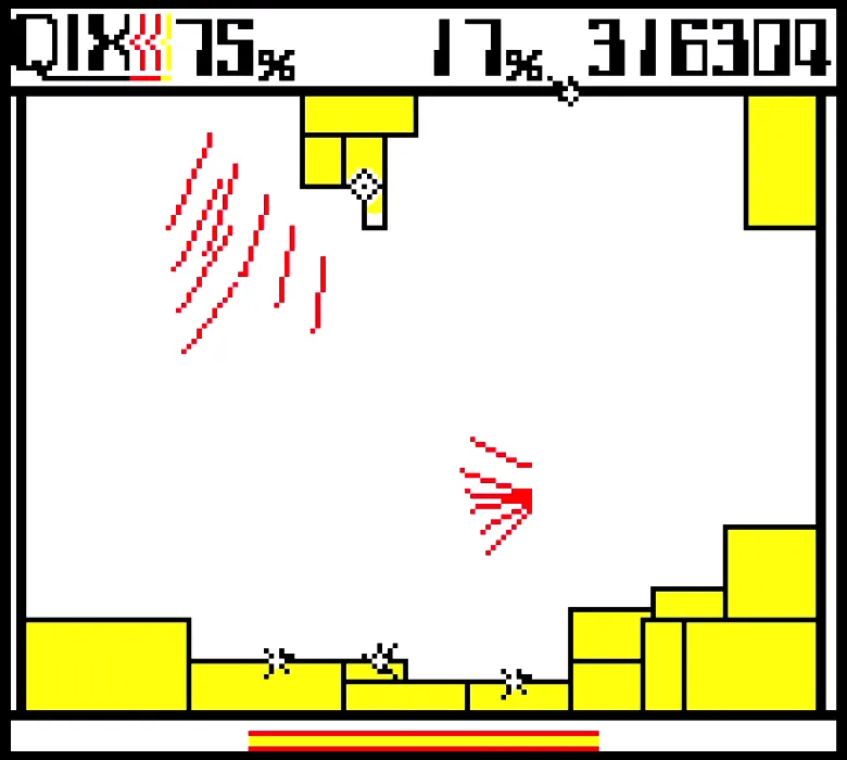 クイックス (QIX) 【ゲーム備忘録】 | ゲーム＊やおよろず Retro