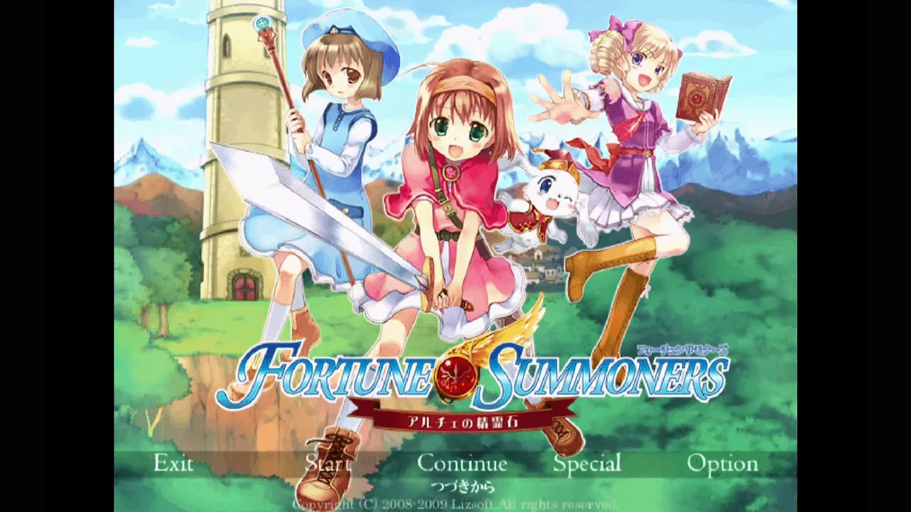 『フォーチュンサモナーズ』のゲーム画面