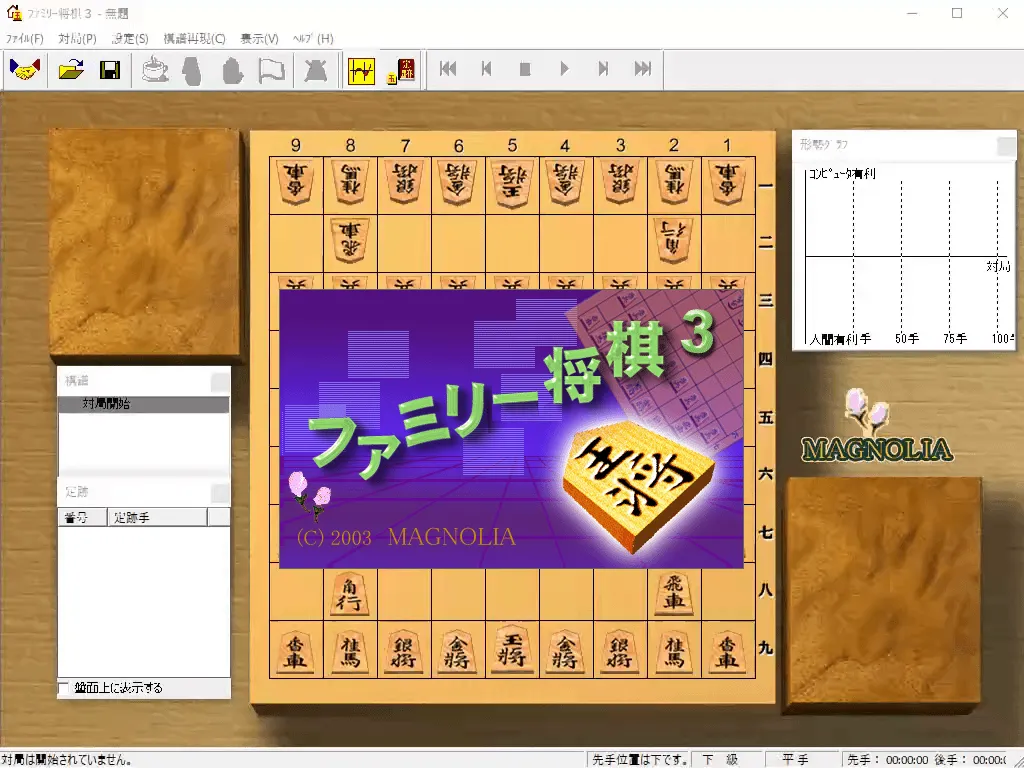 『ファミリー将棋3』のゲーム画面
