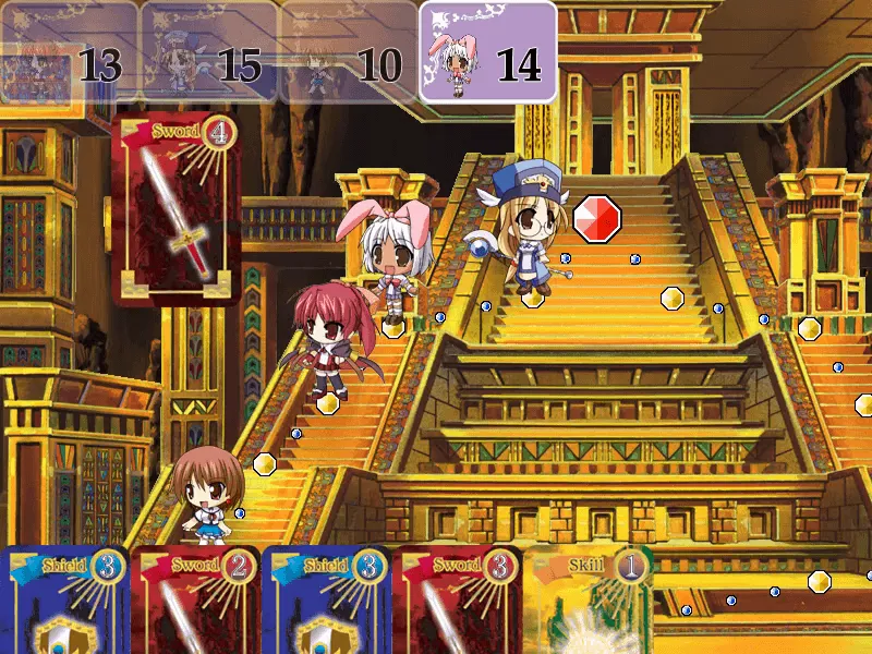 『ふろ～りあふぇすた！』のゲーム画面