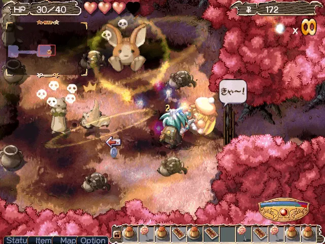 『ツヴァイ!!』のゲーム画面