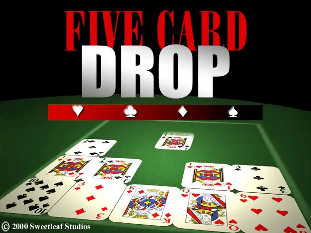 『ファイブカードドロップ』のゲーム画面