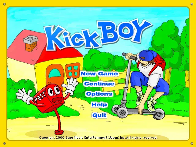 『ショックプライス500 キックボーイ』のゲーム画面