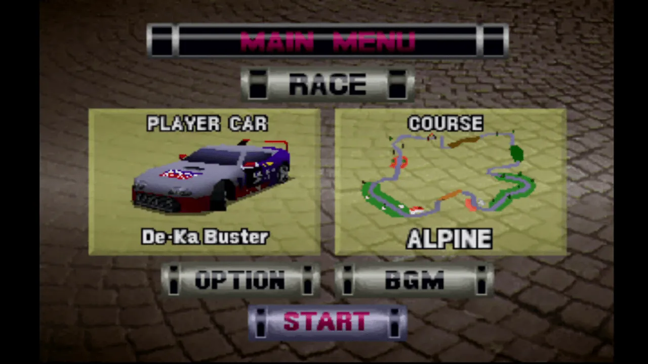 ≪帯付・レアPS≫RACINGROOVY レーシングルーヴィー プレイ動画】レーシングルーヴィー (PS) [ ゲーム紹介用 (20分版