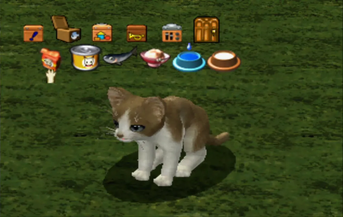 『にゃんとワンダフル』のゲーム画面