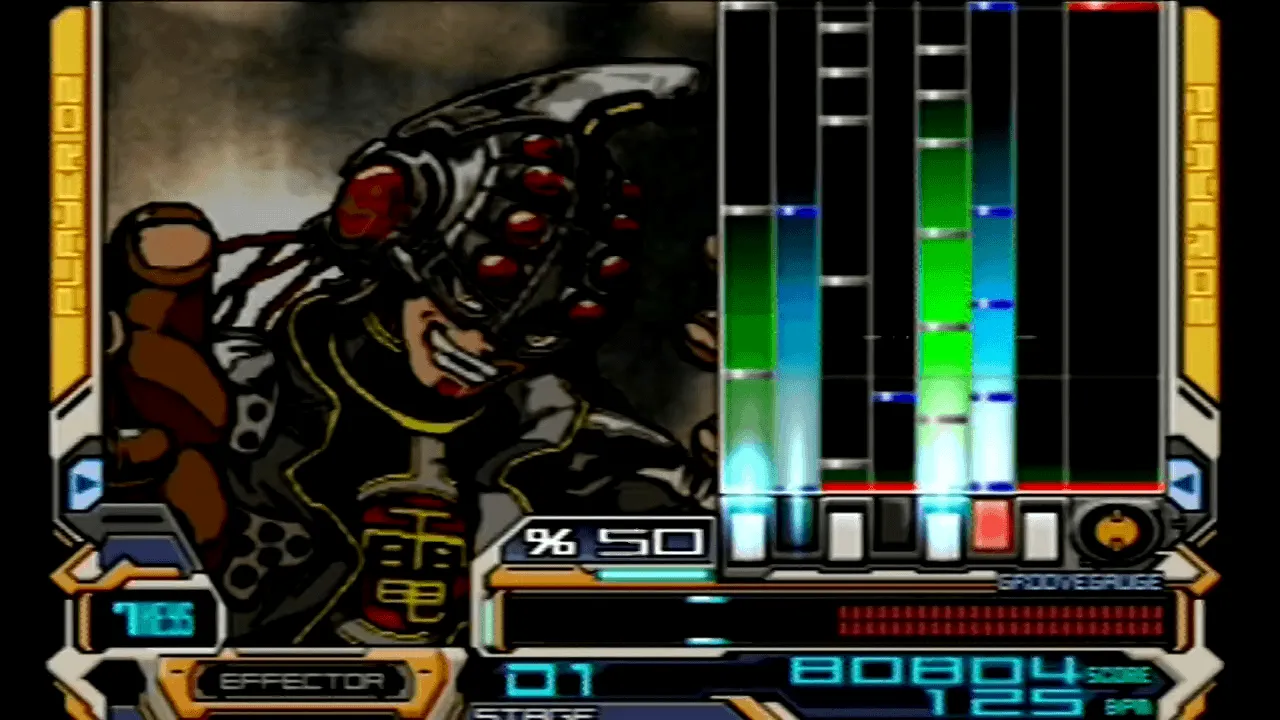 『ビートマニアIIDX 7th style』のゲーム画面