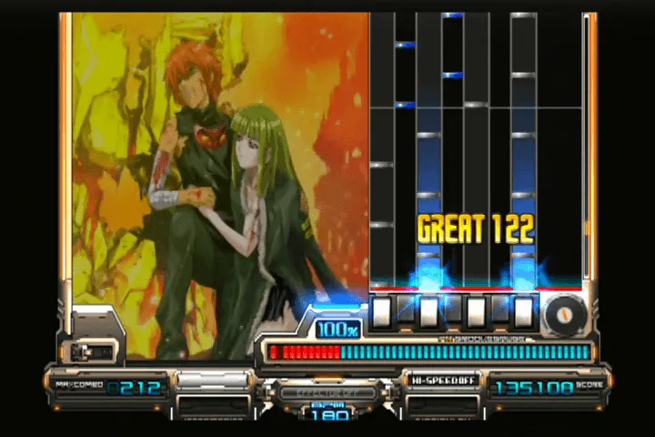 『ビートマニアIIDX14』のゲーム画面