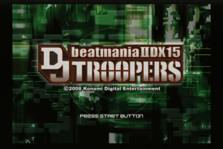 『ビートマニアIIDX15』のゲーム画面