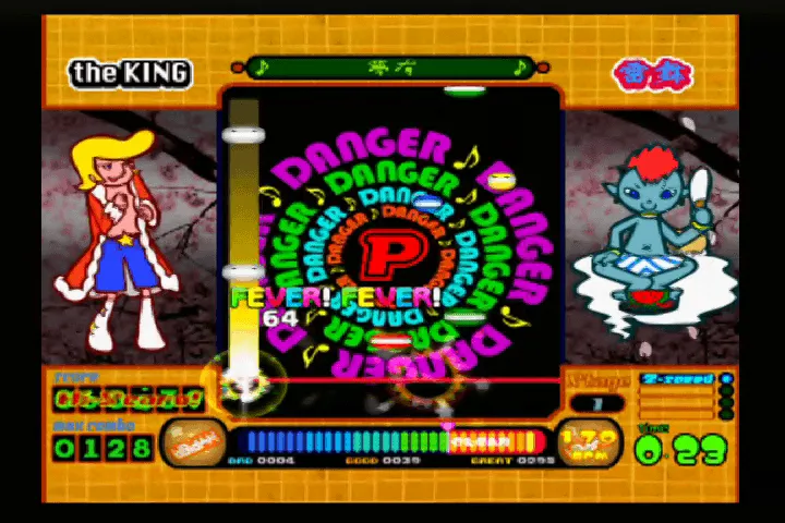 『ポップンミュージック8』のゲーム画面