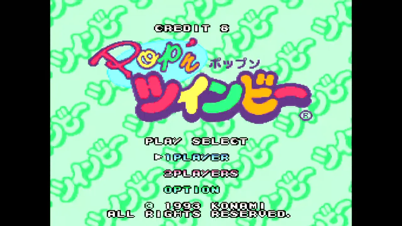 『ポップンツインビー』のゲーム画面