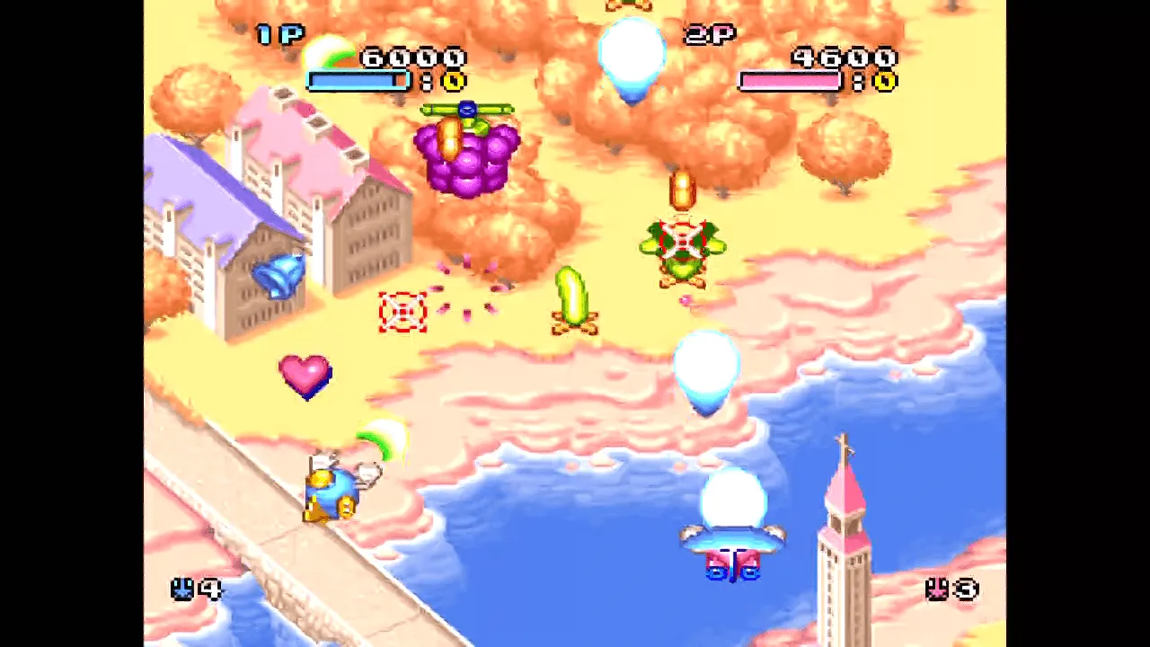 『ポップンツインビー』のゲーム画面