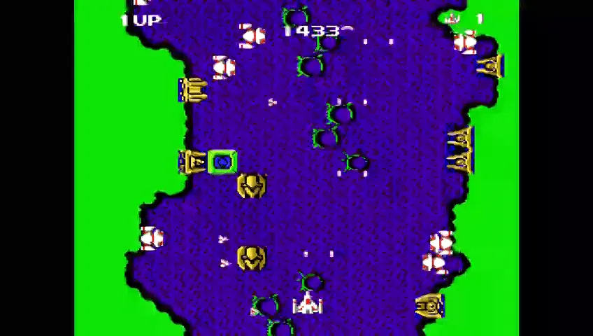 『頭脳戦艦ガル』のゲーム画面