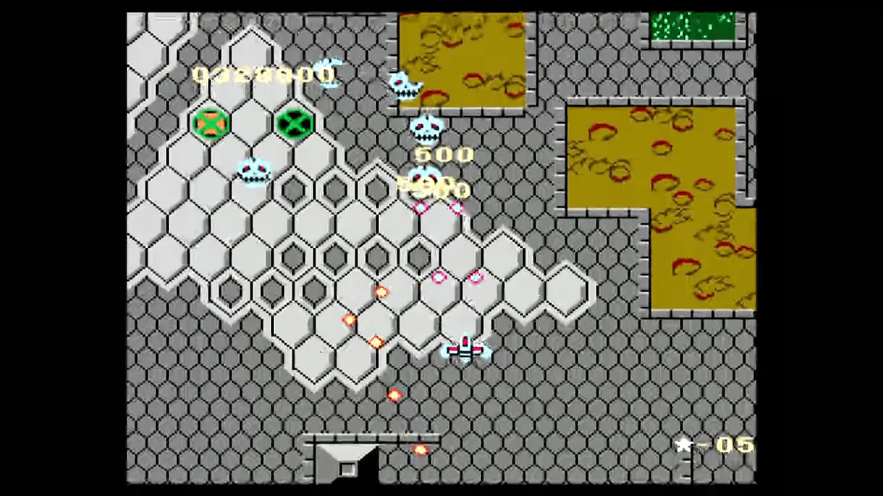 『エグゼドエグゼス』のゲーム画面