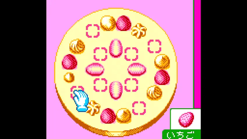 『なかよしクッキングシリーズ(1) おいしいケーキ屋さん』のゲーム画面