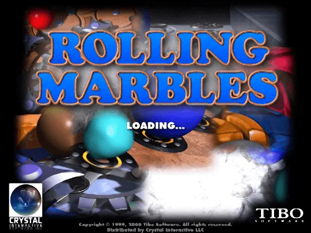 『ローリング マーブルズ』のゲーム画面