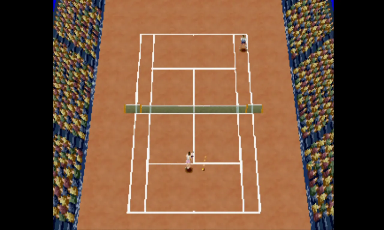 『ハイパー ファイナルマッチ テニス』のゲーム画面