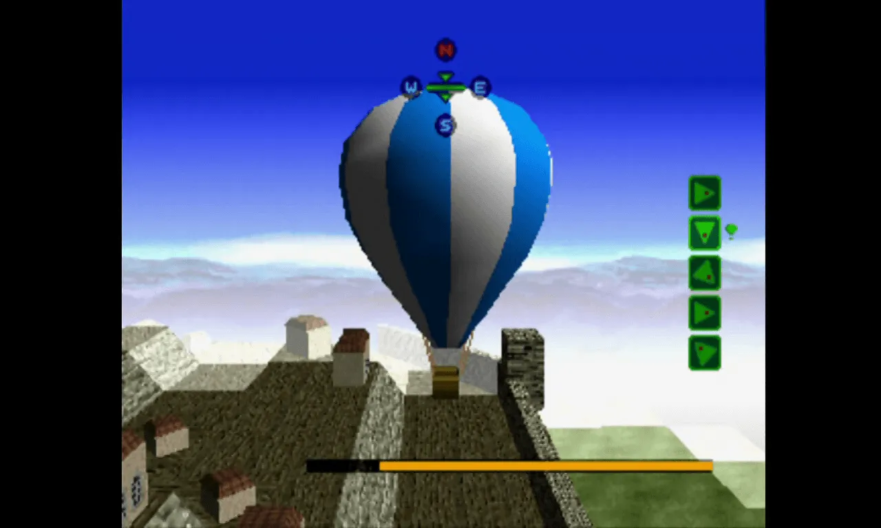 『風のノータム』のゲーム画面