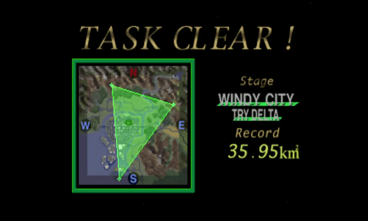 『風のノータム』のゲーム画面