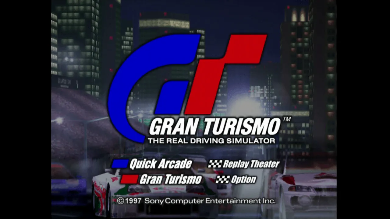 『グランツーリスモ』のゲーム画面