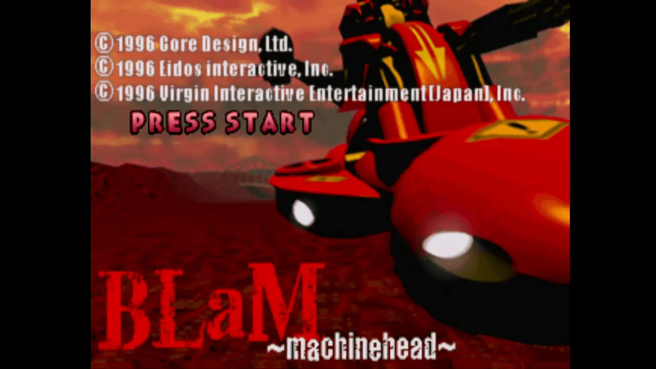 『ブラム！ マシーンヘッド』のゲーム画面