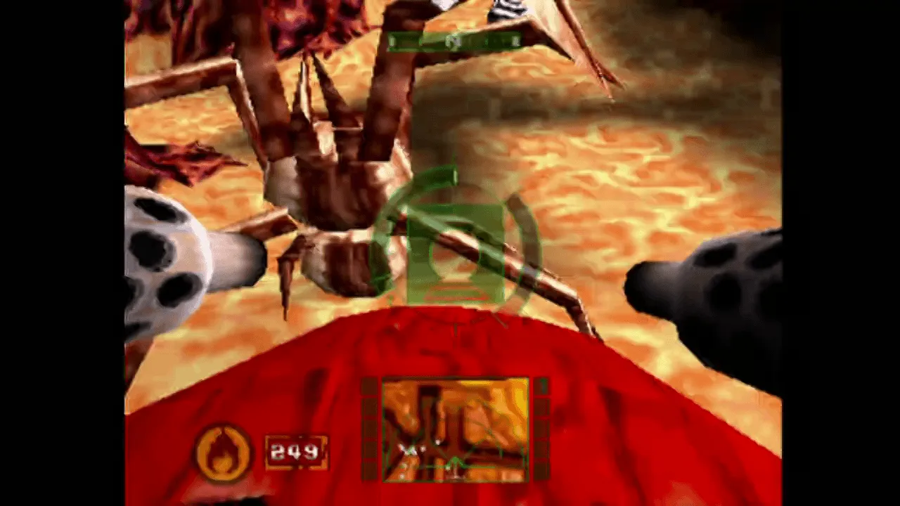 『ブラム！ マシーンヘッド』のゲーム画面