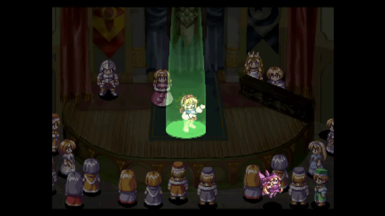 『マール王国の人形姫』のゲーム画面