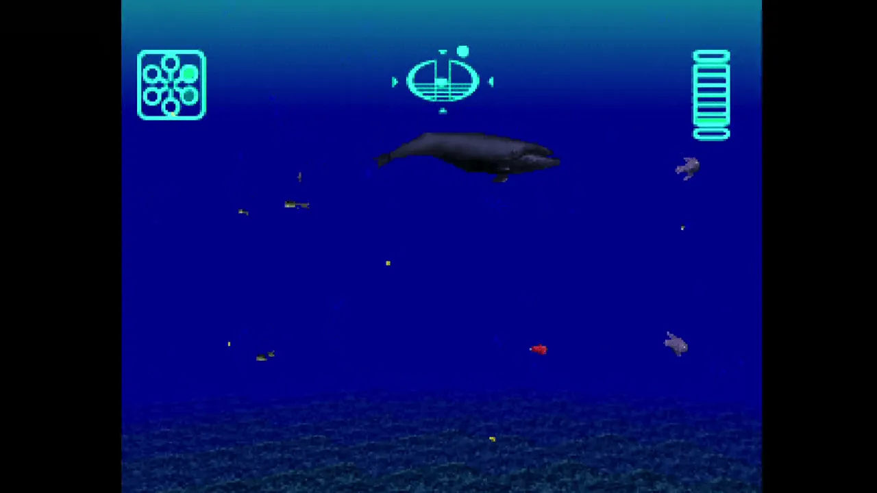 『アクアノートの休日 MEMORIES OF SUMMER 1996』のゲーム画面