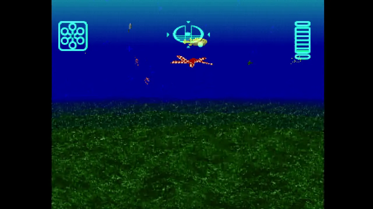 『アクアノートの休日 MEMORIES OF SUMMER 1996』のゲーム画面