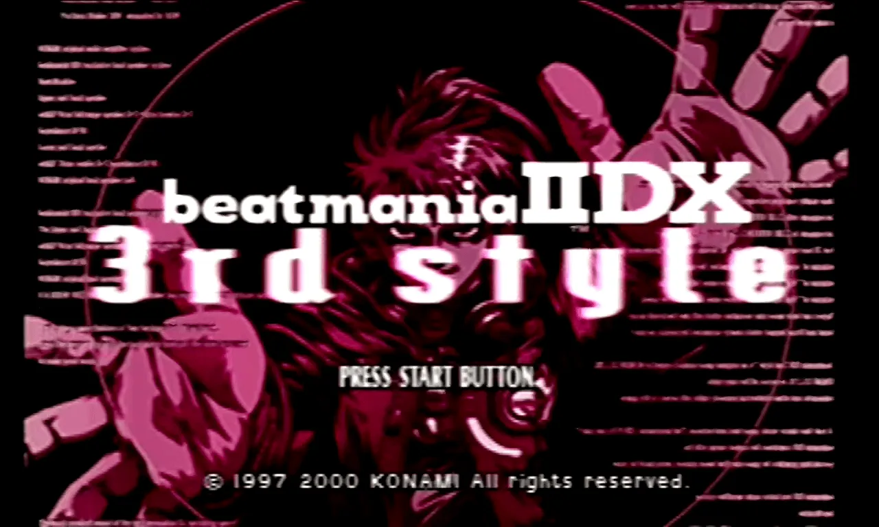 『ビートマニアIIDX 3rd style』のゲーム画面