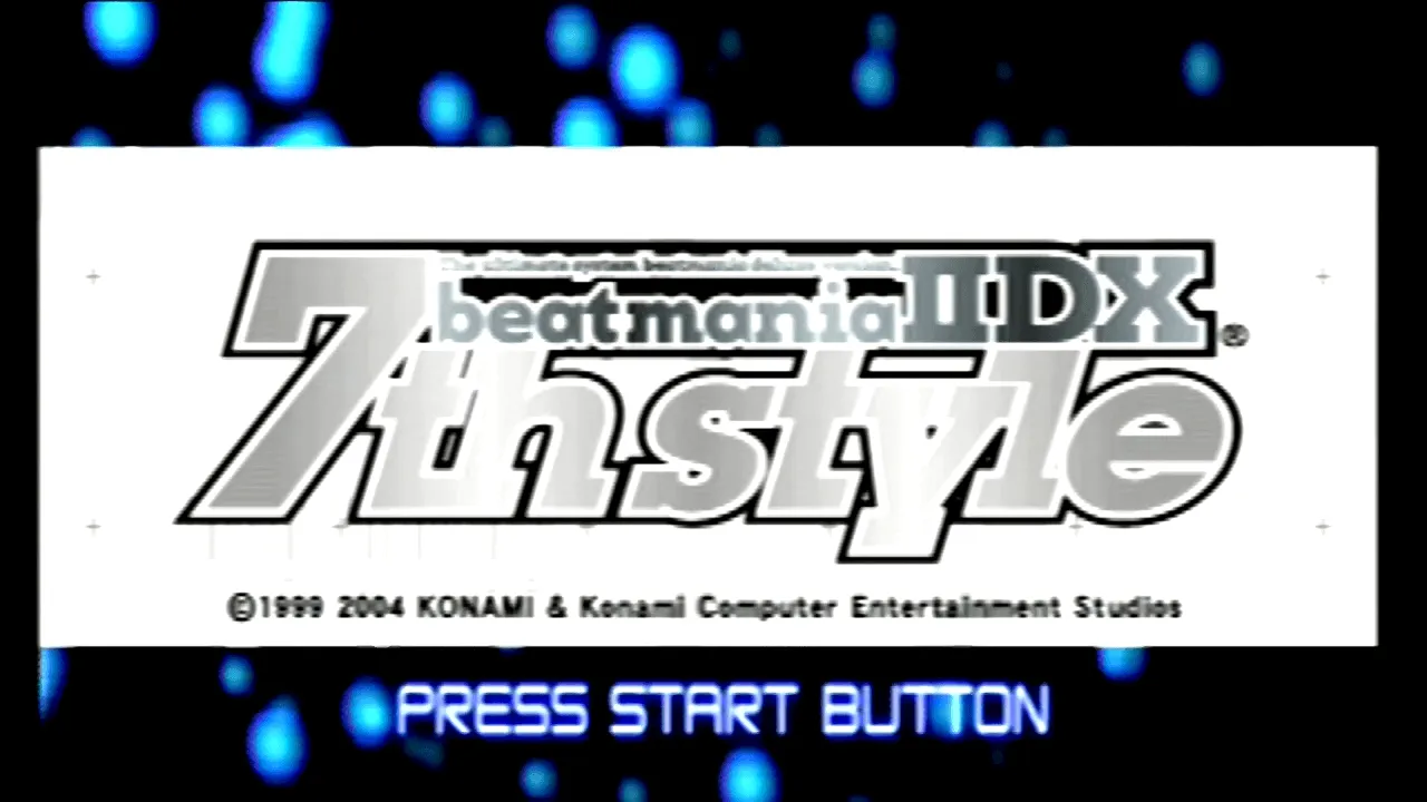 『ビートマニアIIDX 7th style』のゲーム画面