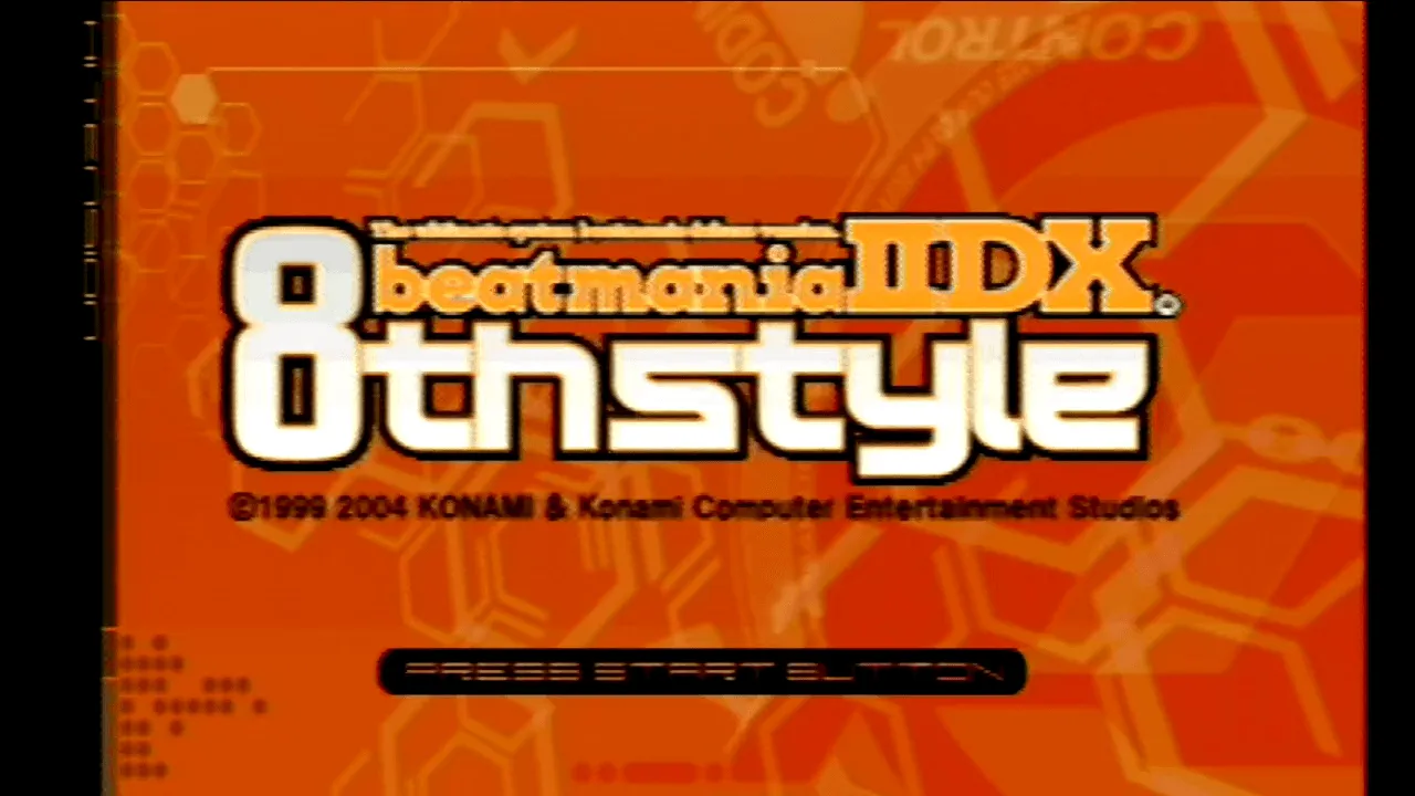 『ビートマニアIIDX 8th style』のゲーム画面