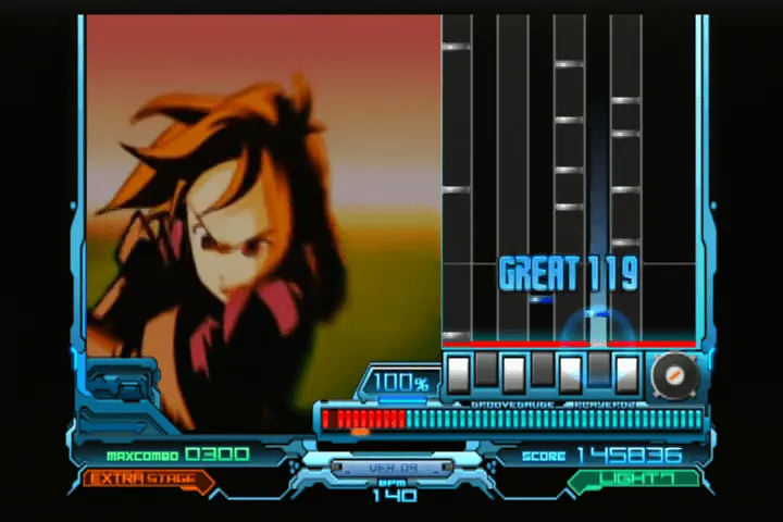 『ビートマニアIIDX 9th style』のゲーム画面