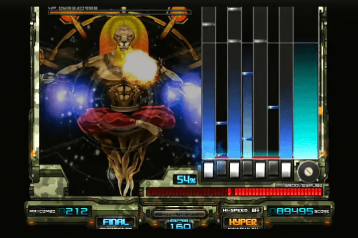 『ビートマニアIIDX15 DJ TROOPERS』のゲーム画面