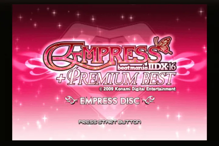 『ビートマニアIIDX16 EMPRESS + PREMIUM BEST』のゲーム画面