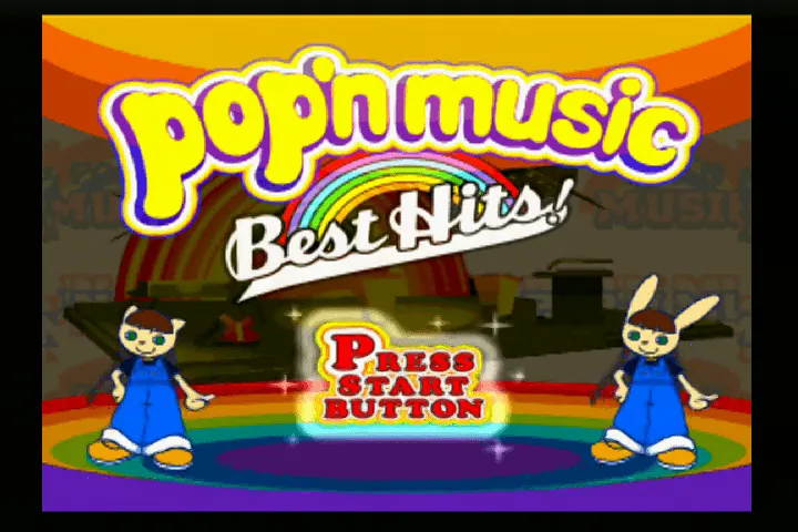 『ポップンミュージック ベストヒッツ！』のゲーム画面