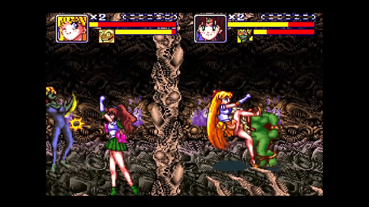『美少女戦士セーラームーン』のゲーム画面