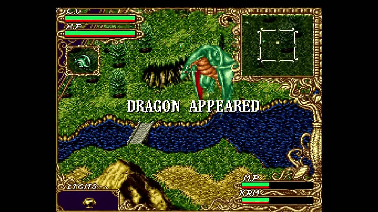 『ドラゴンズ・アース』のゲーム画面