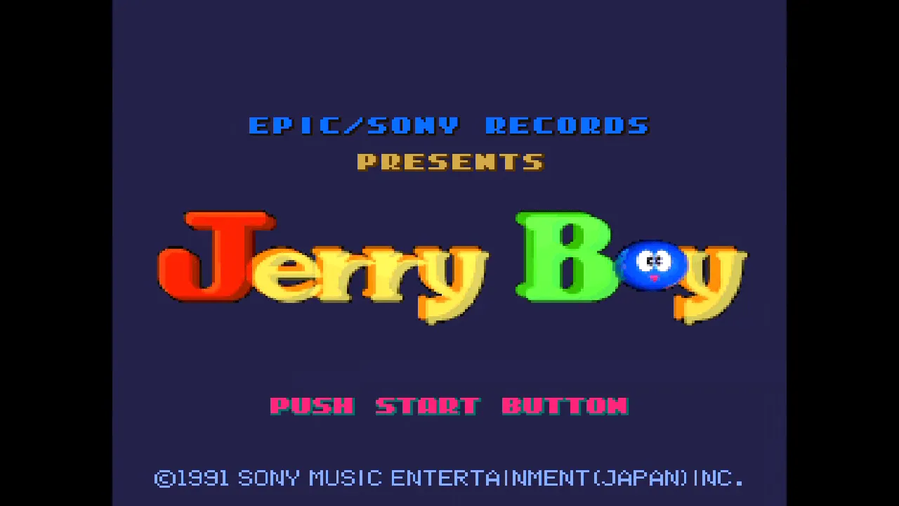 『ジェリーボーイ』のゲーム画面