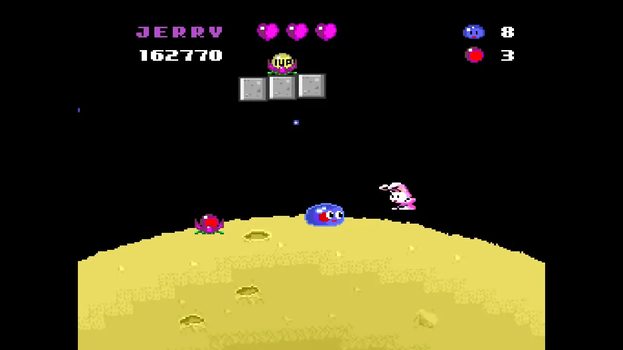 『ジェリーボーイ』のゲーム画面