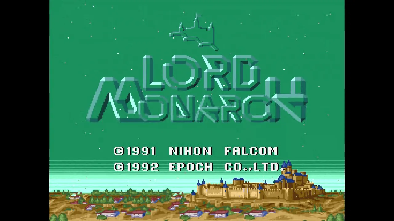 『ロードモナーク』のゲーム画面